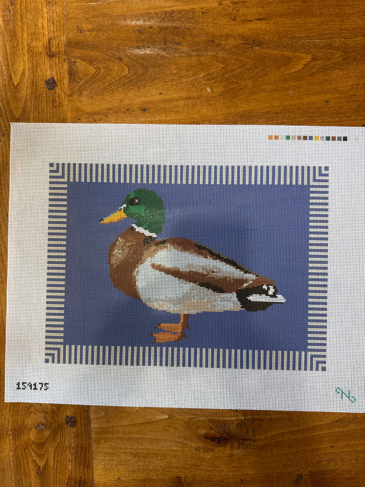 Standing Mallard Pillow