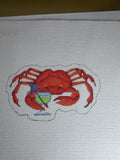 By the Sea - Crab with Drink