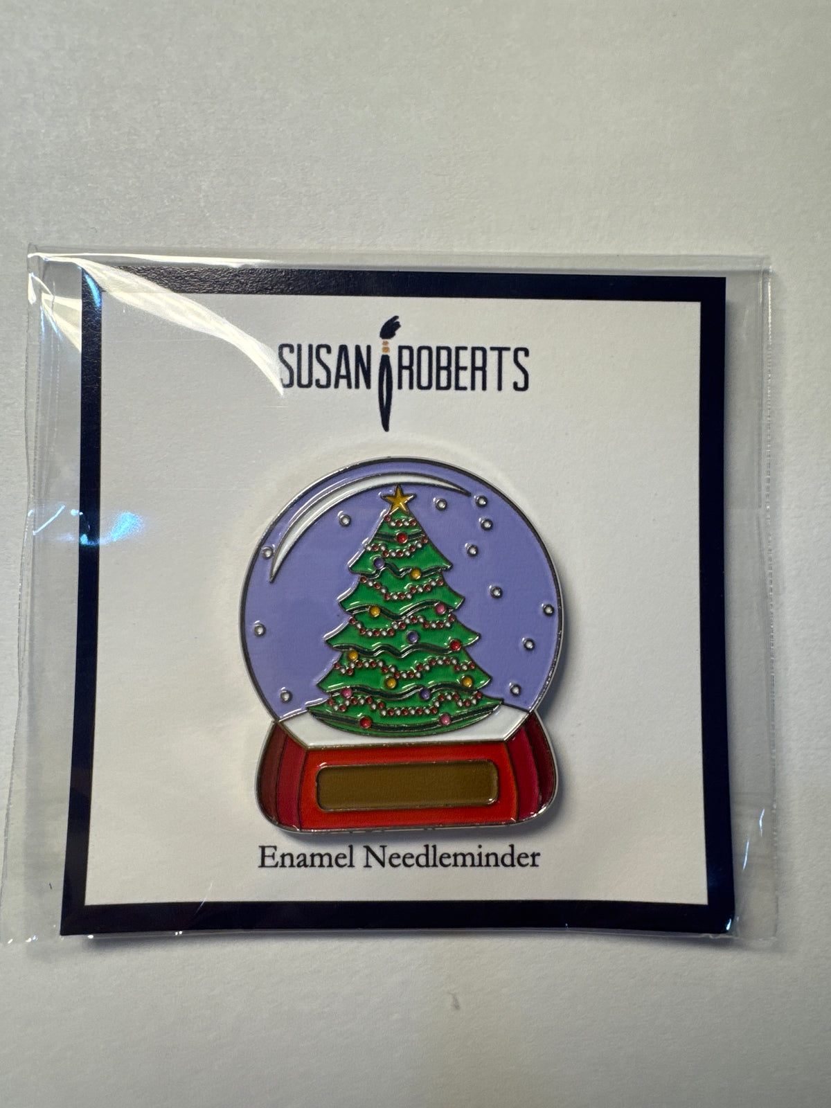 Christmas Tree Snow Globe Needleminder