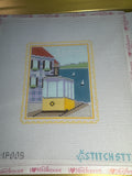 Lisbon Tram Stamp
