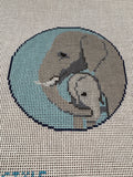 C-SS-07-Mom and Baby Elephant