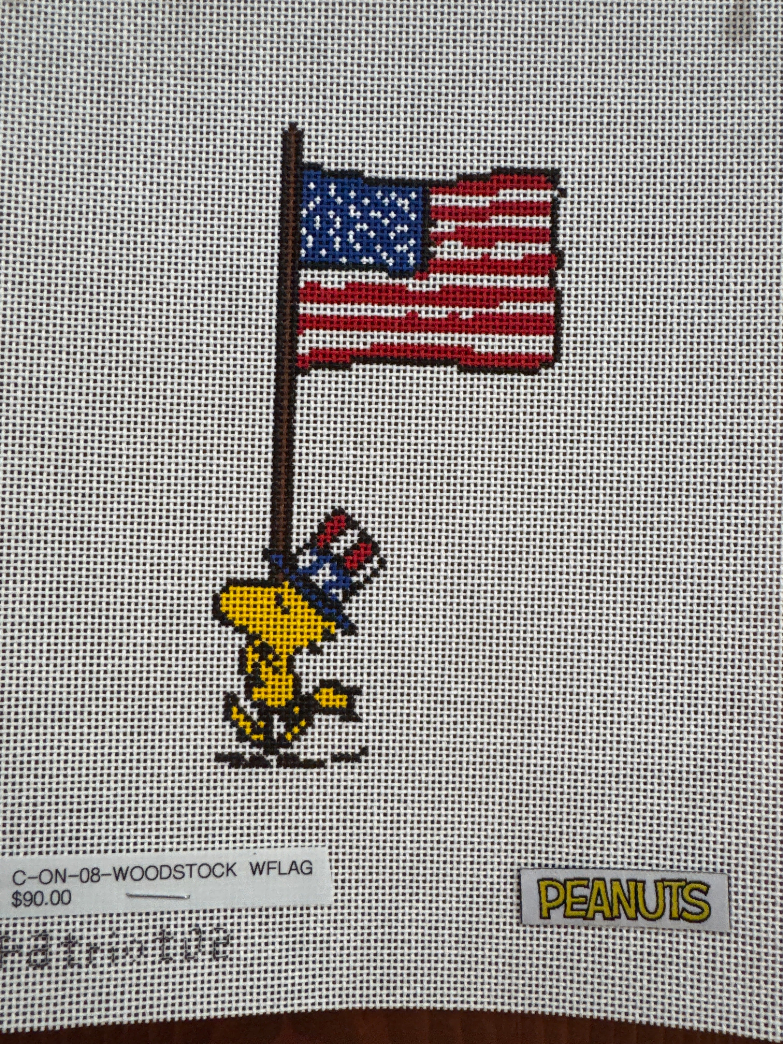 C-ON-08-Woodstock Marching with Flag