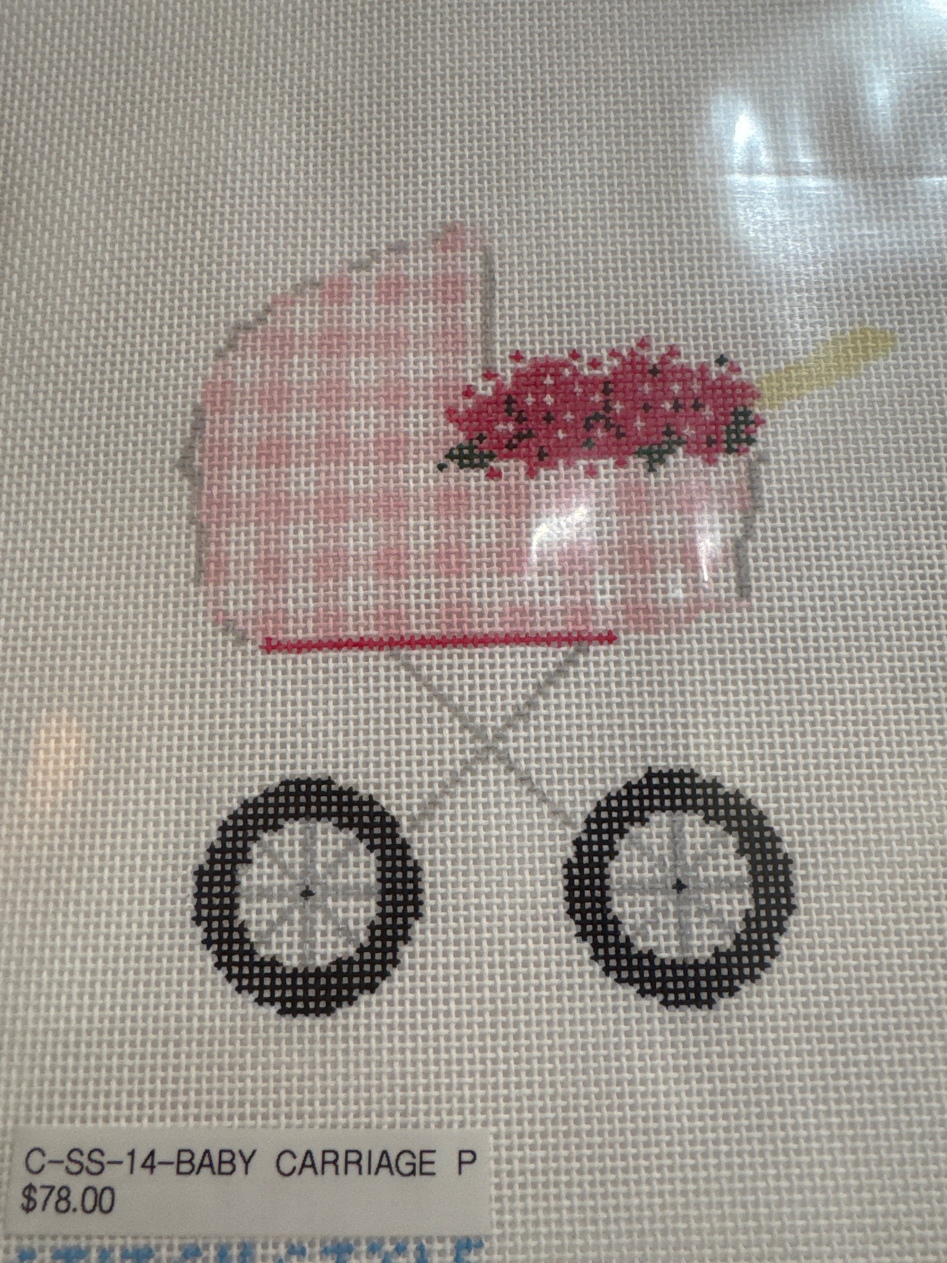 C-SS-14-Baby Carriage Pink