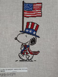 C-ON-10 Snoopy Marching with Flag