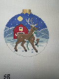 Reindeer in Barn