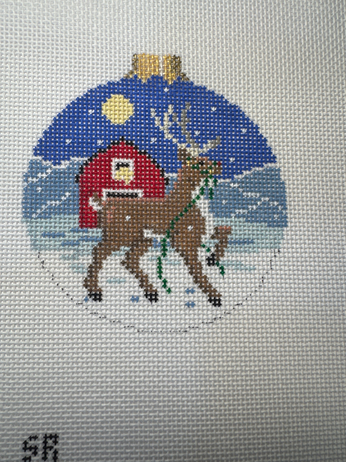 Reindeer in Barn