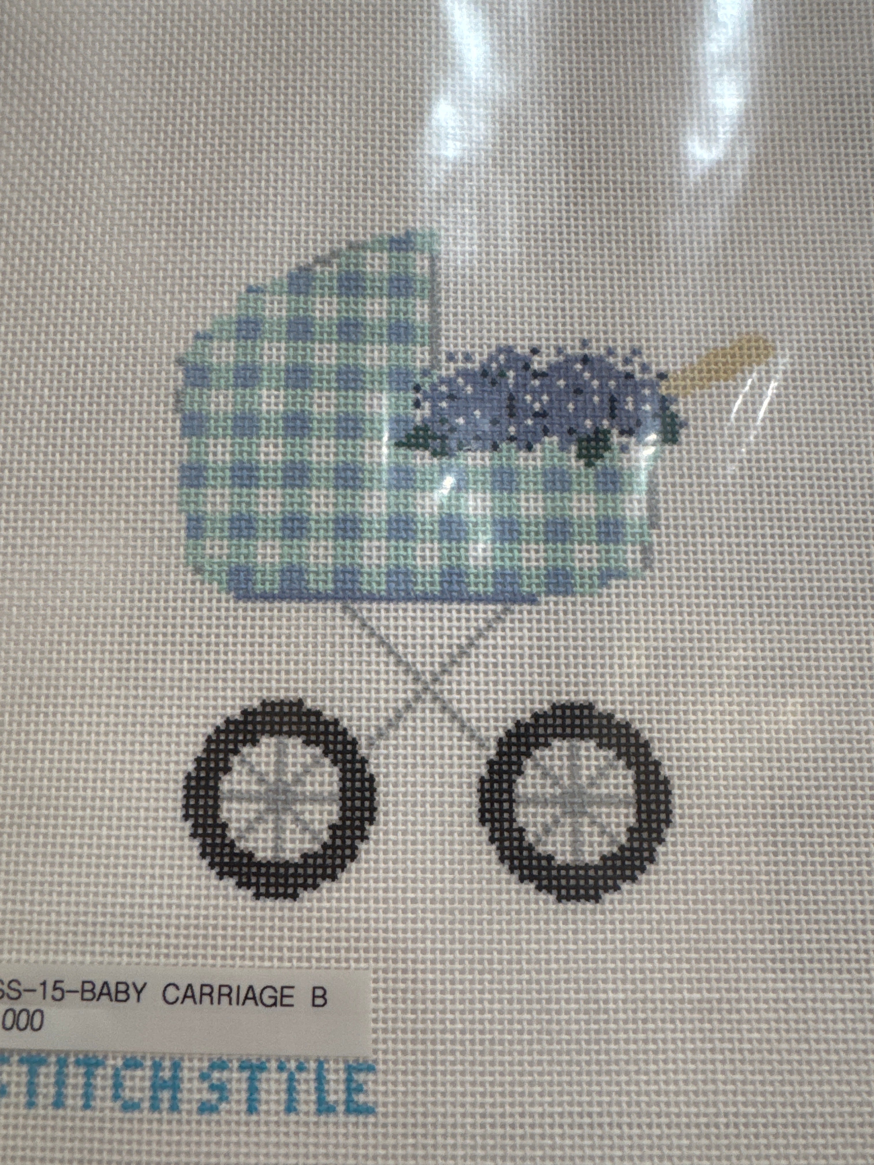 C-SS-15-Baby Carriage Blue