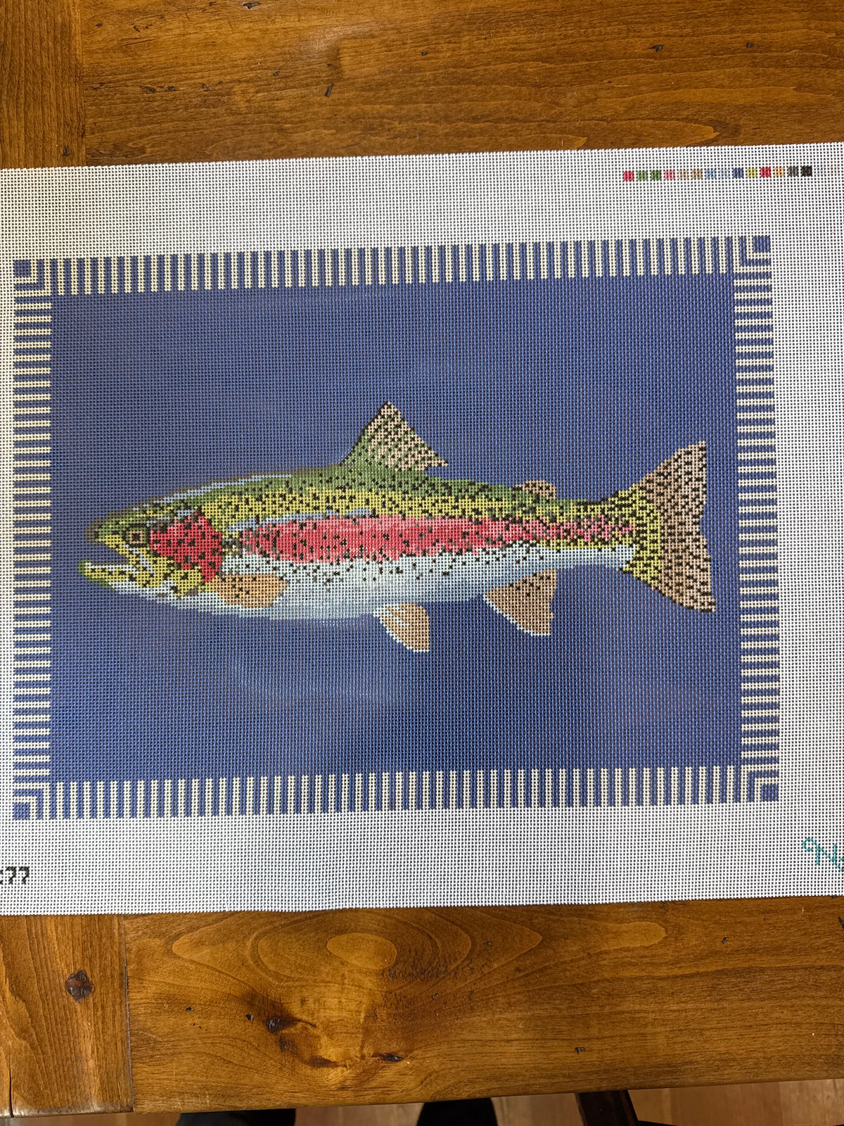 Rainbow Trout Pillow
