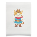 Charlie the Cowgirl Kitty Canvas