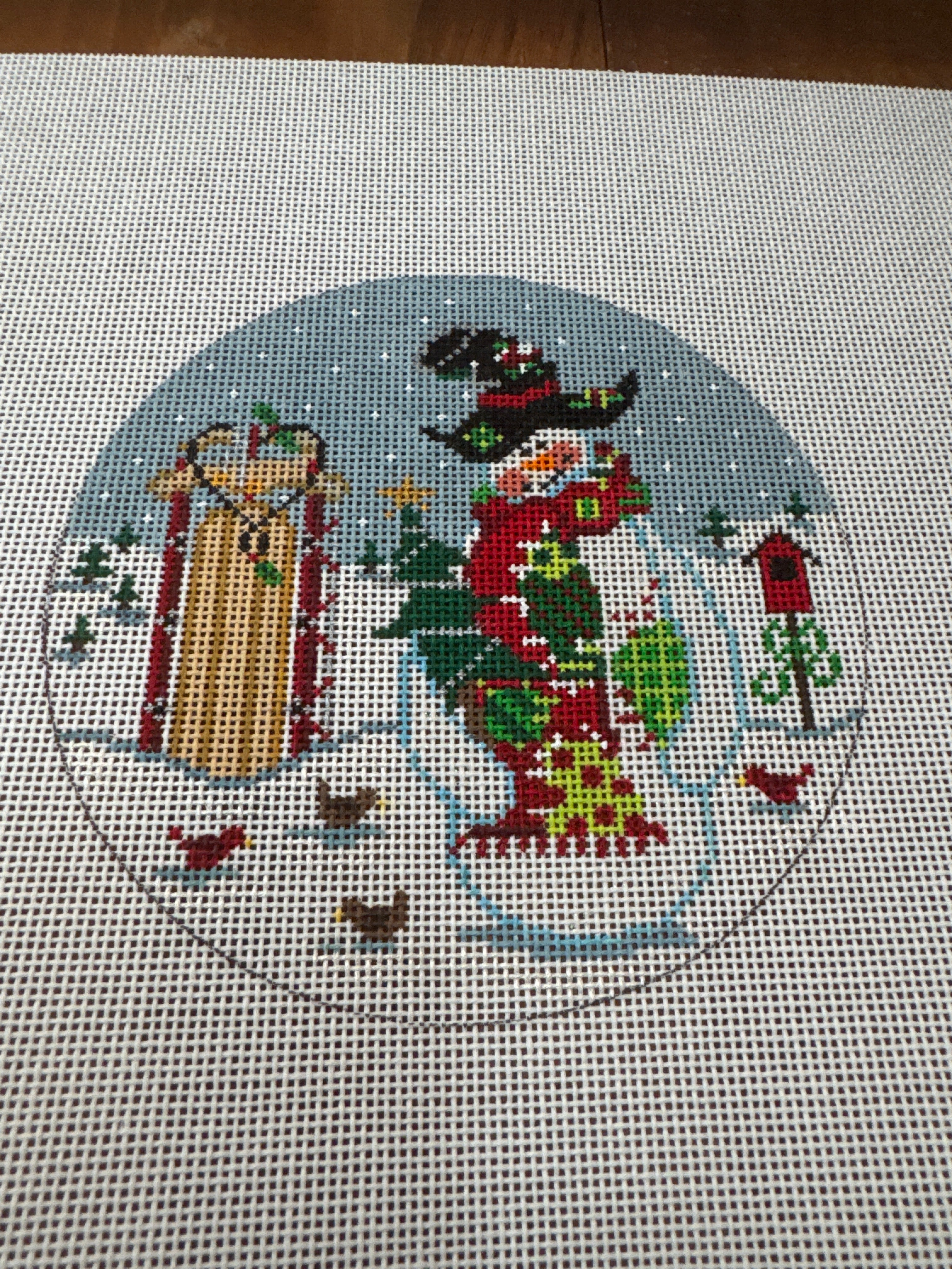 C-MC-13-Patchwork Snowman