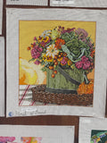 Floral with Gourd