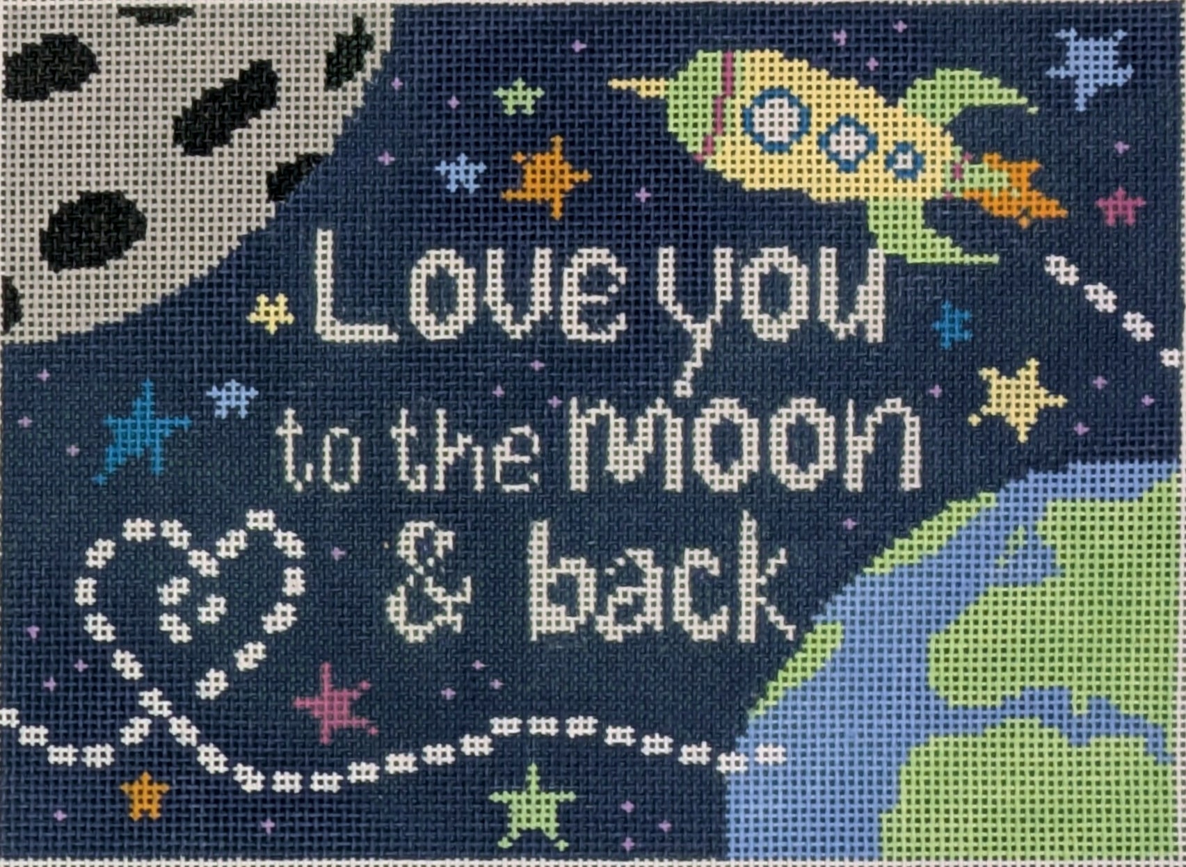 C-LL-01 Love You to the Moon & Back Pillow