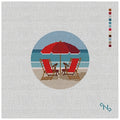 C-NP-09-A Day At The Beach Ornament