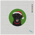 C-NP-03-Christmas Black Lab Ornament