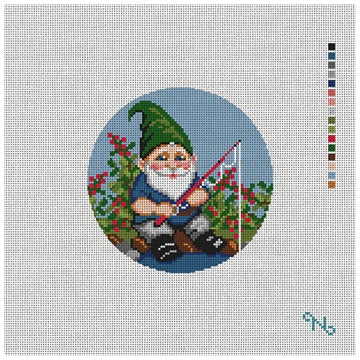 C-NP-01 Fishing Gnome Ornament