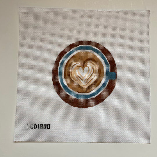 C-KCN-19 Latte with Heart