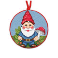 C-NP-02- Mushroom Gnome Ornament