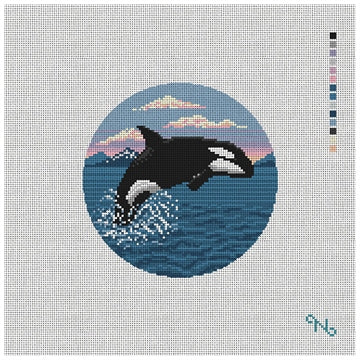 C-NP-10-Orca Ornament