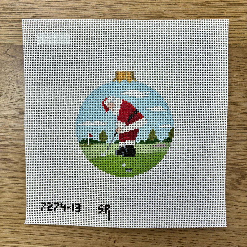Santa Putting Round