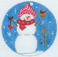 C-MC-23-Snowman with Cardinal